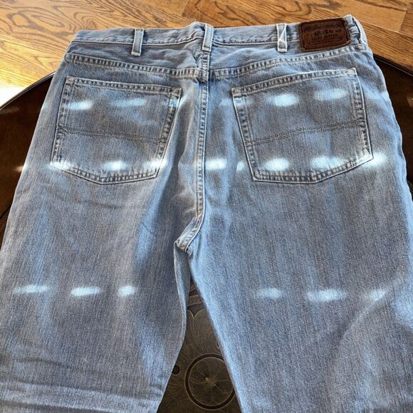 Polo Ralph Lauren VINTAGE Straight Leg Jeans Mens 36x30 Blue Denim - Picture 8 of 8